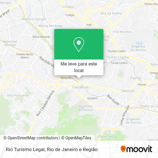 Rio Turismo Legal mapa