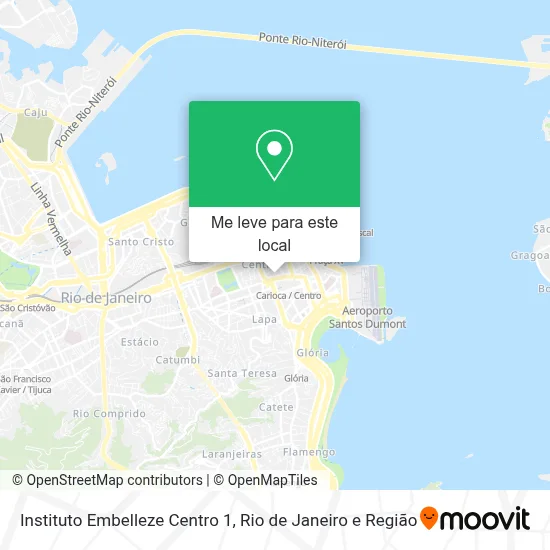 Instituto Embelleze Centro 1 mapa