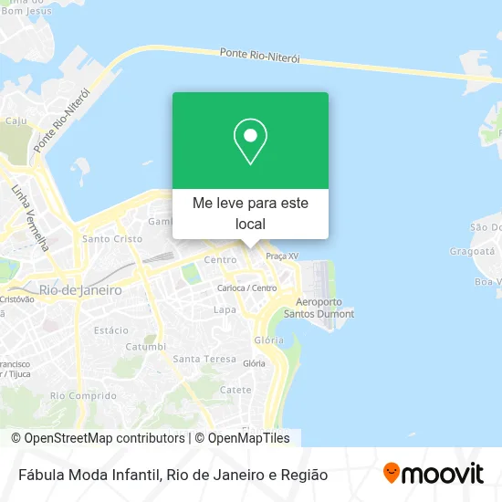 Fábula Moda Infantil mapa