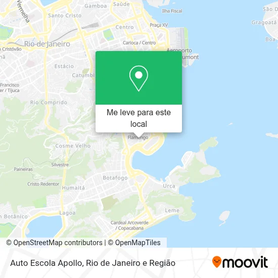 Auto Escola Apollo mapa