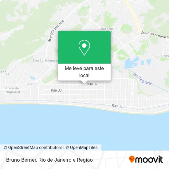 Bruno Berner mapa