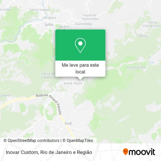 Inovar Custom mapa