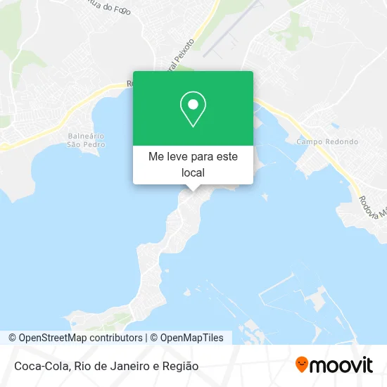 Coca-Cola mapa