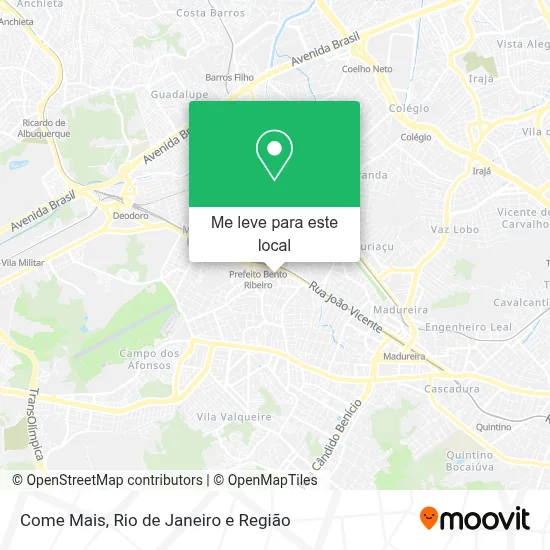Come Mais mapa