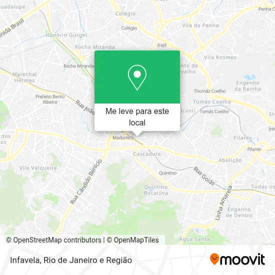 Infavela mapa