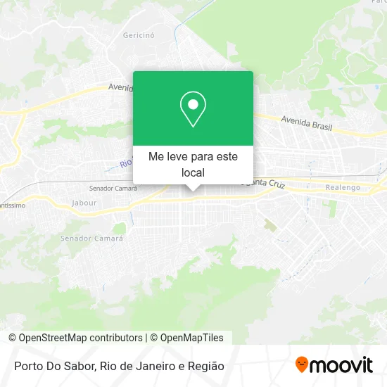 Porto Do Sabor mapa