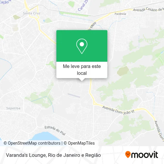 Varanda's Lounge mapa