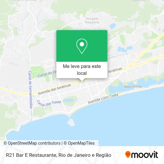 R21 Bar E Restaurante mapa