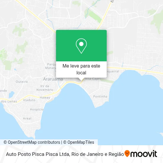 Auto Posto Pisca Pisca Ltda mapa