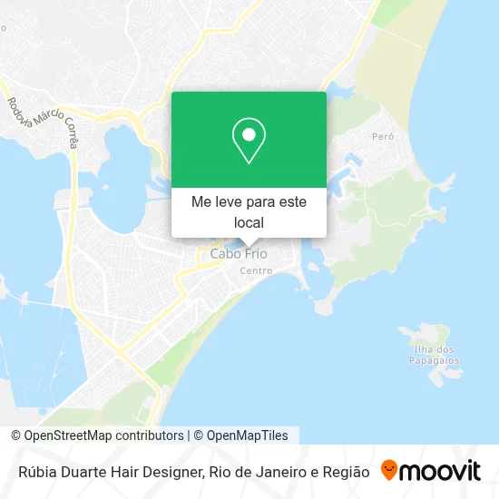 Rúbia Duarte Hair Designer mapa