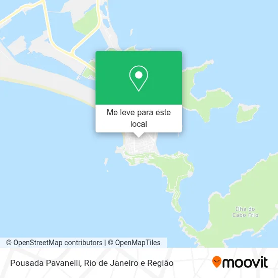Pousada Pavanelli mapa