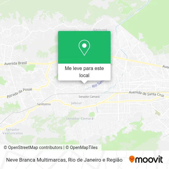 Neve Branca Multimarcas mapa