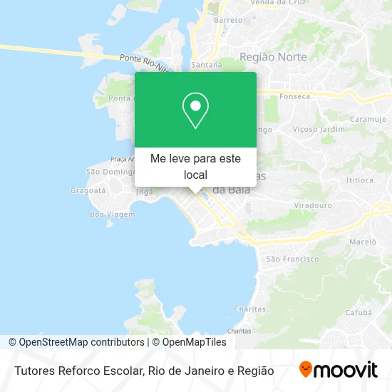 Tutores Reforco Escolar mapa