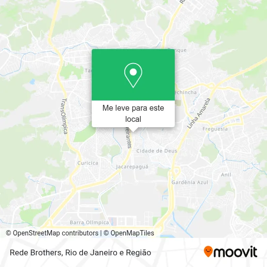 Rede Brothers mapa