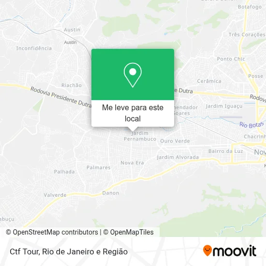 Ctf Tour mapa