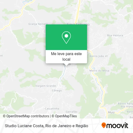 Studio Luciane Costa mapa