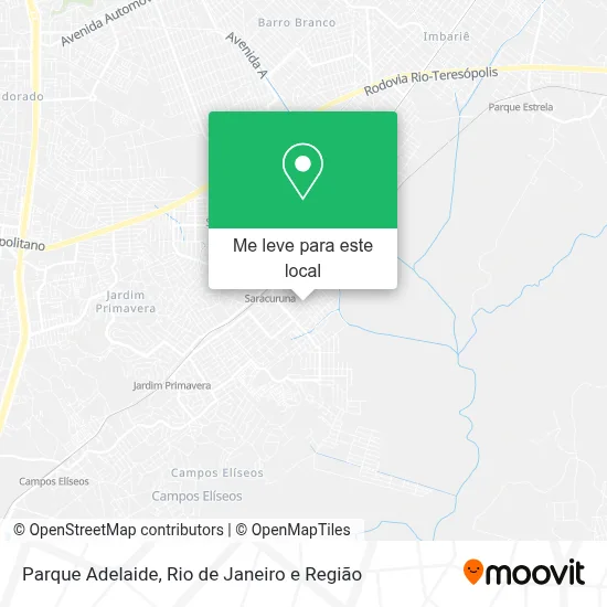 Parque Adelaide mapa