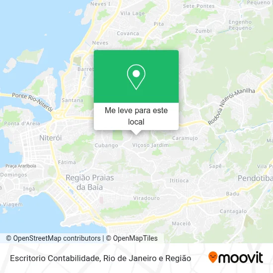 Escritorio Contabilidade mapa