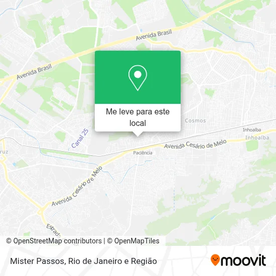Mister Passos mapa