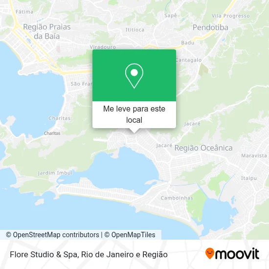 Flore Studio & Spa mapa