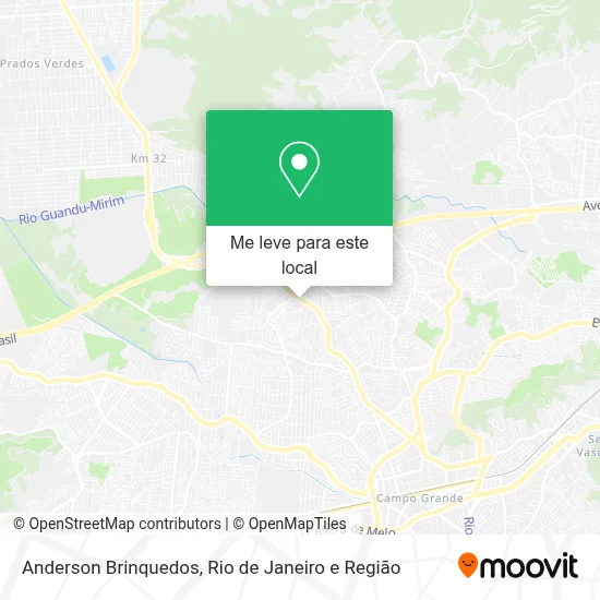 Anderson Brinquedos mapa