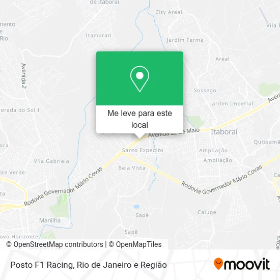 Posto F1 Racing mapa