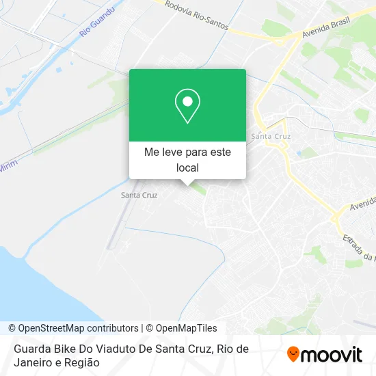 Guarda Bike Do Viaduto De Santa Cruz mapa