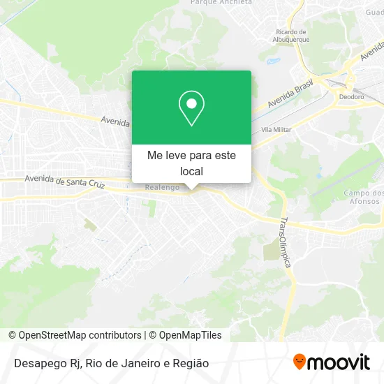Desapego Rj mapa