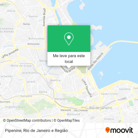 Pipenine mapa