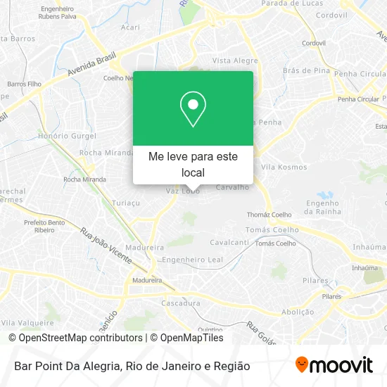 Bar Point Da Alegria mapa