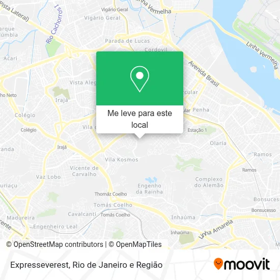 Expresseverest mapa