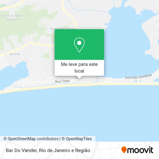 Bar Do Vander mapa
