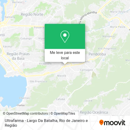 Ultrafarma - Largo Da Batalha mapa