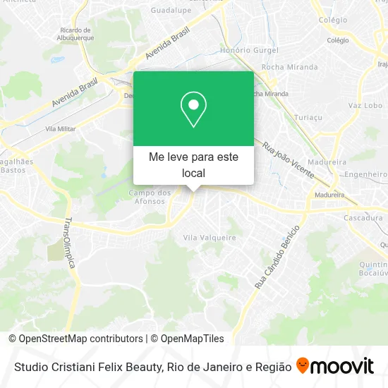 Studio Cristiani Felix Beauty mapa