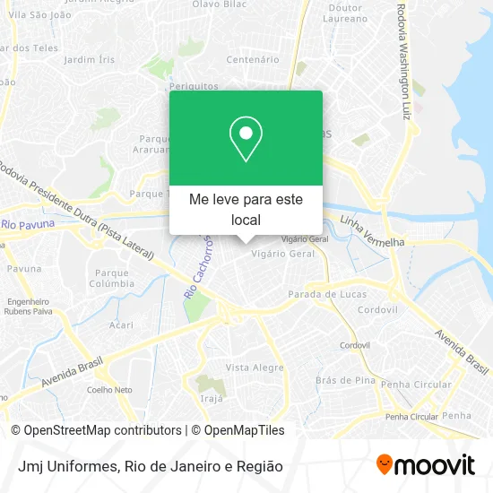 Jmj Uniformes mapa