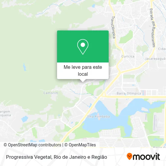 Progressiva Vegetal mapa