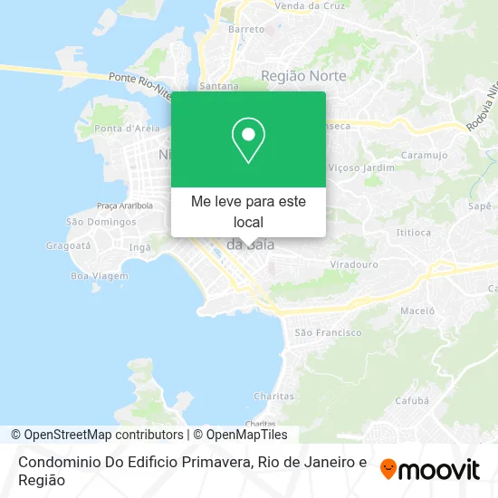Condominio Do Edificio Primavera mapa
