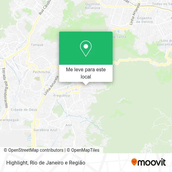 Highlight mapa
