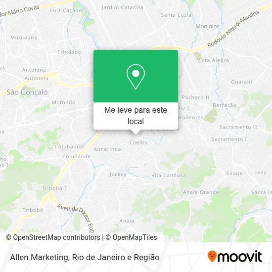 Allen Marketing mapa