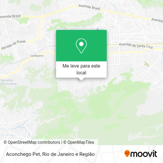 Aconchego Pet mapa