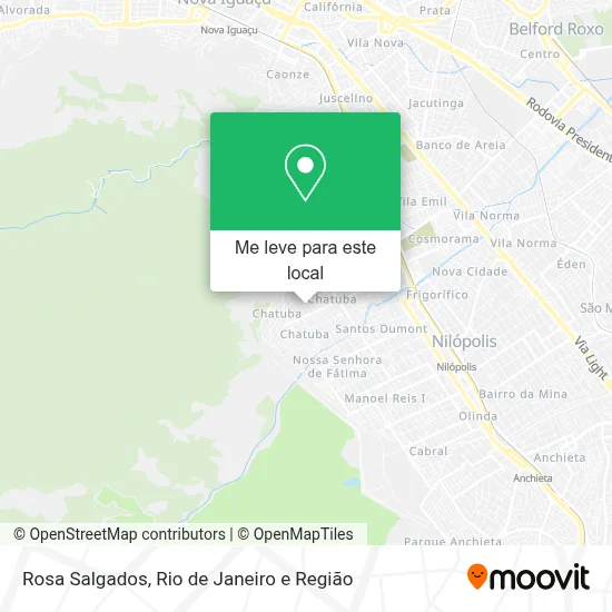Rosa Salgados mapa