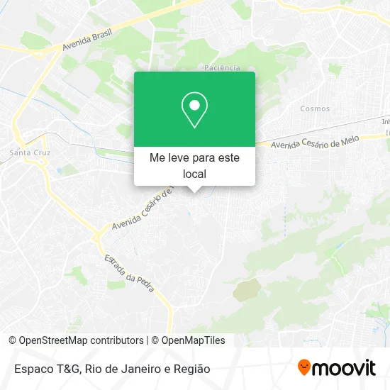 Espaco T&G mapa