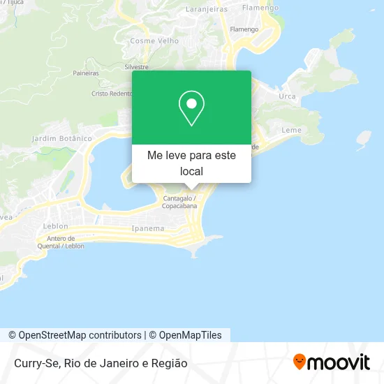 Curry-Se mapa