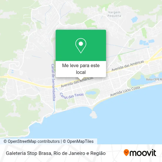 Galeteria Stop Brasa mapa