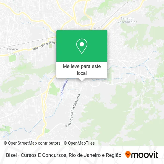 Bisel - Cursos E Concursos mapa