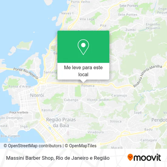 Massini Barber Shop mapa