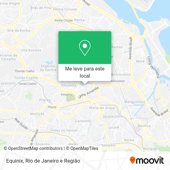 Equinix mapa
