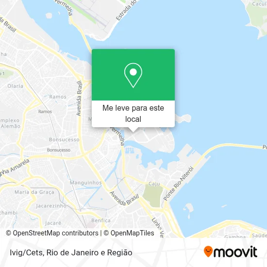 Ivig/Cets mapa