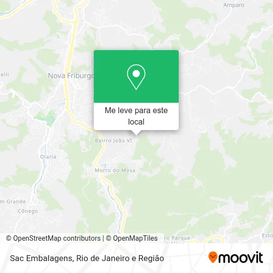 Sac Embalagens mapa