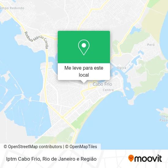 Iptm Cabo Frio mapa
